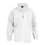 Chaquetas customizadas polar 280 g/m2 color blanco