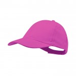 Gorra de 6 paneles de algodón peinado con cierre de velcro primera vista