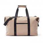 Bolsa de viaje con correa y repelente al agua color beige