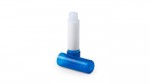 Bálsamo labial con SPF15 en estuche de colores translucidos color azul sexta vista