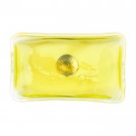 Calienta manos rectangular reutilizable de calor instantáneo color amarillo primera vista