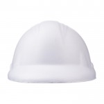Antiestrés hecho de PU en forma de casco de constructor tercera vista