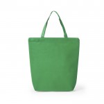 Bolsa non-woven con cremallera 90 g/m2 color verde