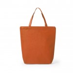 Bolsa non-woven con cremallera 90 g/m2 color naranja