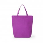 Bolsa non-woven con cremallera 90 g/m2 color fucsia