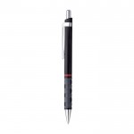 Bolígrafo rotring de plástico con antideslizante de goma tinta azul color negro segunda vista