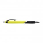 Bolígrafo con colores vivos color amarillo tercera vista