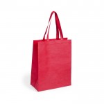 Bolsa resistente de tnt 80 g/m2 color rojo