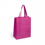 Bolsa resistente de tnt 80 g/m2 color fucsia