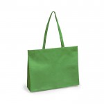 Bolsa de asas largas no tejida 80 g/m2 color verde