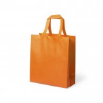 Bolsa de alta calidad color mate 110 g/m2 color naranja