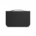 Kit de instrumentos para barbacoa color negro en funda segunda vista