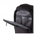 Mochila para portátil de varios compartimientos resistente al agua 15'' color negro primera vista