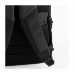 Mochila para portátil de varios compartimientos resistente al agua 15'' color negro tercera vista
