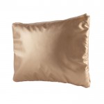 Neceser acolchado hecho de poliéster metalizado 150 g/m2 color dorado tercera vista
