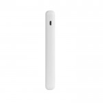 Batería externa hecha de ABS reciclado con capacidad de 8.000 mAh color blanco tercera vista