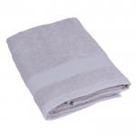 Toalla para baño 100 x 50cm de 100% algodón OEKO TEX 350 g/m2 color gris primera vista