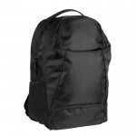 Mochila para portátil de PU con compartimiento para zapatos 15'' color negro segunda vista