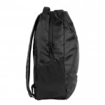 Mochila para portátil de PU con compartimiento para zapatos 15'' color negro tercera vista
