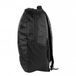 Mochila para portátil de PU con compartimiento para zapatos 15'' color negro cuarta vista