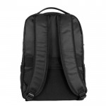Mochila para portátil de PU con compartimiento para zapatos 15'' color negro quinta vista
