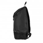 Mochila de poliéster para deportes con compartimiento de zapatos color gris cuarta vista