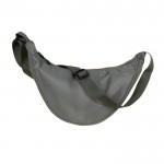 Bandolera de poliéster con asa ajustable para el hombro color verde primera vista