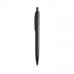 Bolígrafo en color con acabado brillante color negro vista principal
