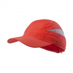 Gorra deportiva personalizada color rojo