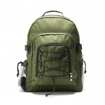 Mochila nevera con diversos compartimentos color verde