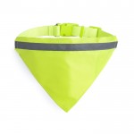 Collar bandana para mascotas color amarillo fluorescente vista principal