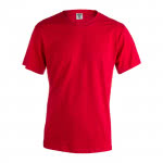 Camisetas publicitarias algodón 130 g/m2 color rojo