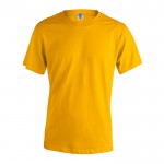 Camisetas de propaganda 150 g/m2 color amarillo oscuro