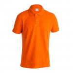 Polos personalizables color naranja