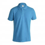 Polos merchandising color azul claro