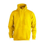 Sudaderas personalizadas algodón y poliéster color amarillo