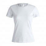 Camisetas para publicidad baratas algodón 150 g/m2 color blanco