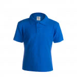 Polo para niños promocional algodón 180 g/m2 color azul