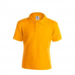 Polo para niños promocional algodón 180 g/m2 color amarillo oscuro