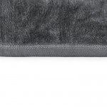Gorro deportivo para invierno de poliéster y fleece 280 g/m2 color gris tercera vista