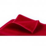 Toalla de microfibra absorbente de tamaño grande 90x170cm 310 g/m2 color rojo quinta vista