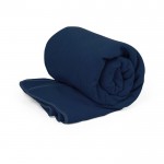Toalla de microfibra absorbente de tamaño grande 90x170cm 310 g/m2 color azul marino primera vista