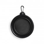 Bowl plegable para mascotas para sólidos y líquidos de 450ml color negro primera vista