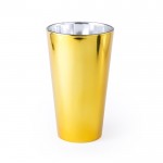 Vasos de cristal para grabado o sublimación de color dorado
