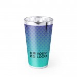 Vasos de cristal grabados o sublimados