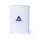 Libretas A5 personalizadas en polipiel color azul