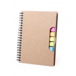 Blocs de notas personalizados con notas color beige