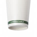 Tazas take away compostables personalizadas