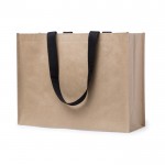 Bolsa de non-woven y papel 140 g/m2 color beige primera vista