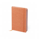 Libreta de bolsillo B6 corporativa color naranja